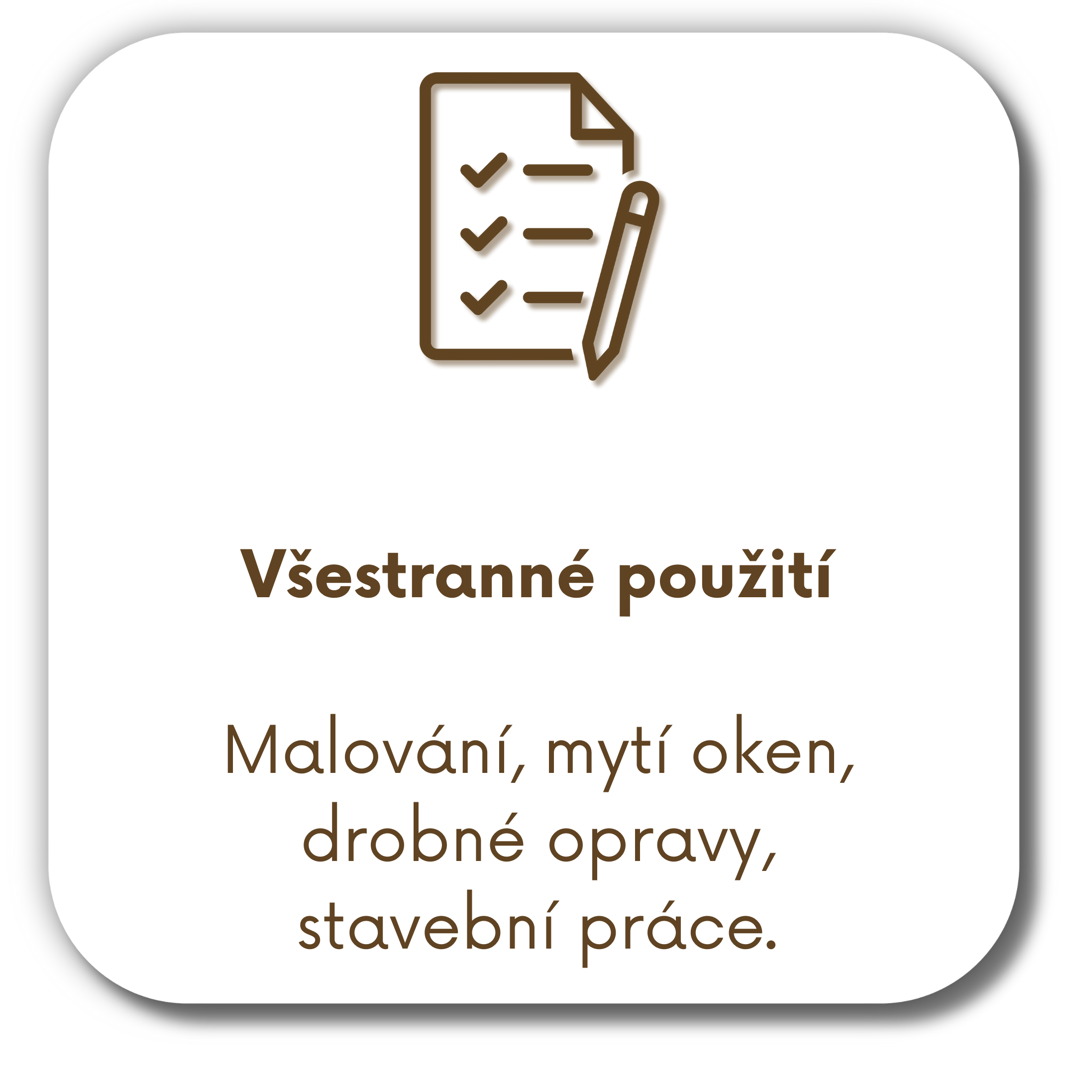 Žebříky RONO - výhody